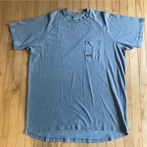 Ariat Grey Workmen Shirt size 2XL Tall